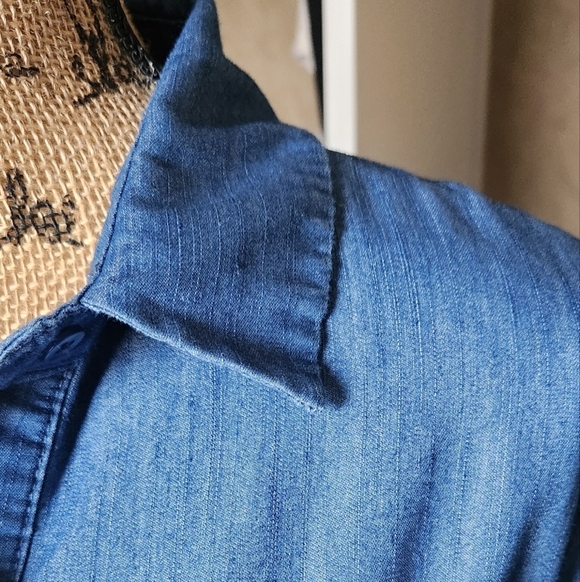 Given Kale Belted Denim Dress - Picture 9 of 9